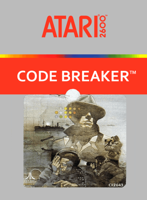 Codebreaker box art for Atari 2600